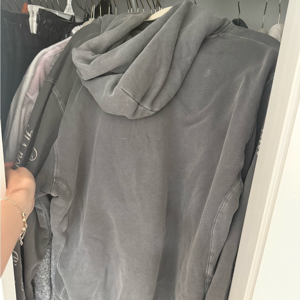 Darc Sport powerhouse gym Gray and Purple Women's Sweater - Picture 3 of 3